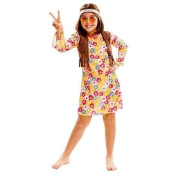 My Other Me Me- Hippie Around S.XX Disfraz, Multicolor, 5 à  6 ANS