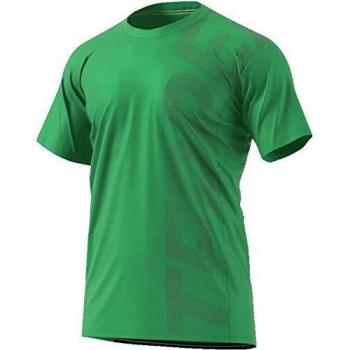adidas Trail Cross tee Camiseta, Hombre, Verde