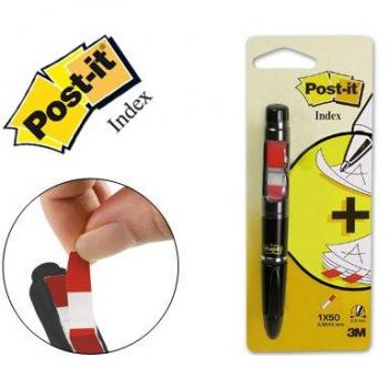 Post-It 689-PENN, Pen & 50 index tabs Negro 1pieza