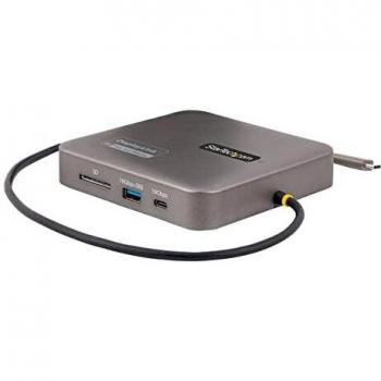 StarTech.com USB C Multiport Adapter, Dual HDMI Video, 4K 60Hz, 2-Port 10Gbps USB 3.1 Hub, 100W USB PD