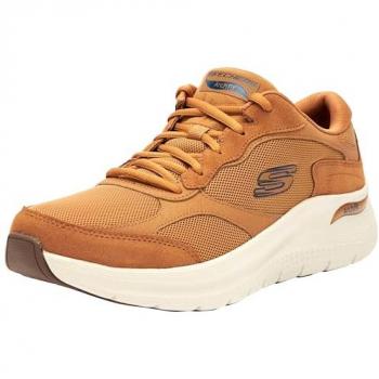 Zapatillas Skechers Arch Fit 2.0 Marrón Hombre, características: diseño cómodo, soporte de arco, suela flexible, material transpirable, talla 44 EU