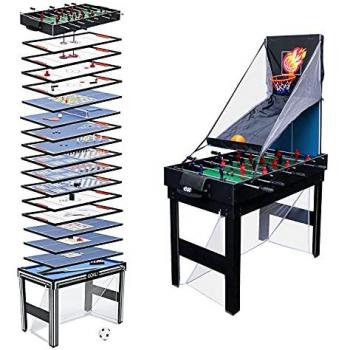 Mesa multijuegos 20 en 1 Happy Garden negra
