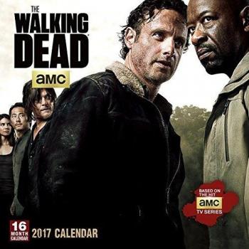 WALKING DEAD AMC 2017 16 MONTH WALL CAL