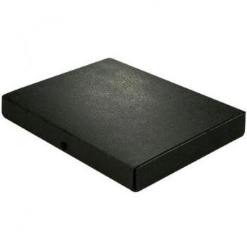 Carpeta para documentos ELBA A4, 40 mm, Hartpappe, negro
