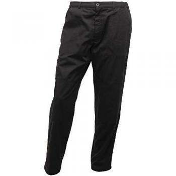 Pantalón de Trabajo Cargo Hombre Regatta Profesional Resistente al Agua y Múltiples Bolsillos Negro, Talla 28 R