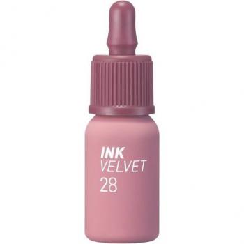 Peripera Ink Velvet Liquid Lipstick - 4g - Shade 28 Mauveful Nude