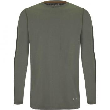 Camiseta de hombre Kilux Born Living Yoga - manga larga verde - Talla M