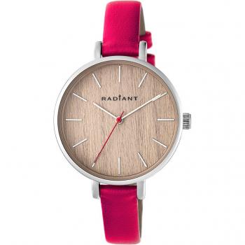 Radiant RA430603 - Reloj Mujer Piel Acero Inoxidable Cuarzo Ø 34 mm