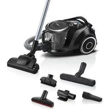 Bosch Serie 6 BGC41XSIL Aspiradora cilíndrica Secar 700 W Sin bolsa Negro