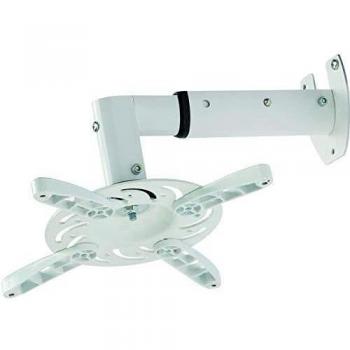 INOTEK PWM-303M W Support mural pour vidéoprojecteurs avec mat réglable de 255 mm a 330 mm
