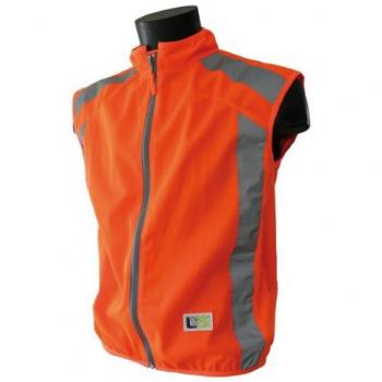 L2S Visioplus - Chaleco de Seguridad para Adulto Naranja Naranja Talla:Large