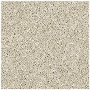Dalle de Moqueta de Terciopelo - Color Blanco Roto - Paquete de 12 Dalles de 50x50cm (3m²)