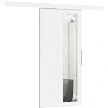 Puerta Corredera con Espejo Frontal Mereno III 80 cm y Puerta Corredera Malibu III (Universal Izquierda/Derecha) con Espejo Frontal 86/96/106 cm