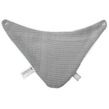 Bamboom 104 – 006 – 026 Bib triangolino New Vintage Babero, Gris