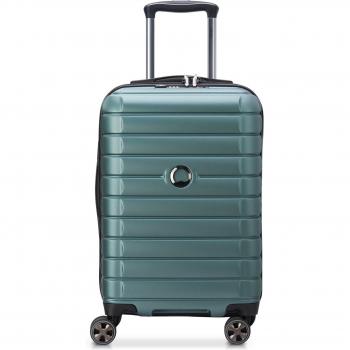 Maleta DELSEY Shadow 5.0 CABINA SUITCASE CARRY-ON EXPANDIBLE 55 CM verde oscuro