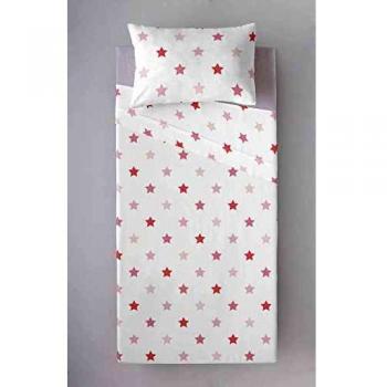COOL KIDS Juego de sábanas Indigo B Pink Cama 105 cm