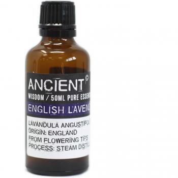 Aceite Esencial Natural y Puro de Lavanda Inglesa 50 ML - Lavandula Angustifolia