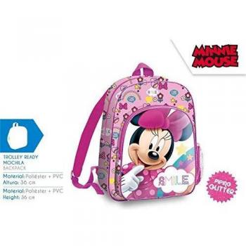Mochila Minnie Adaptable a Carro 36 cm