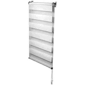 S SIENOC Estor Enrollable de Doble Capa Doble persiana Enrollable Duorollo Estor Enrollable Doble Tejido Persiana para Las Ventanas de Oficina Estar Dormitorio