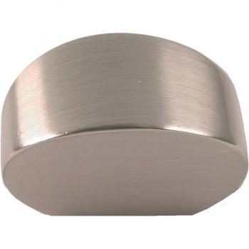 Pomo Zamak Níquel Cepillado 30 mm.