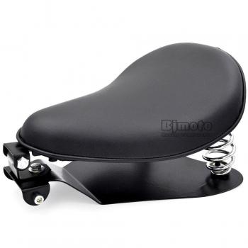 Alta calidad piel de color negro motocicleta solo asiento Slim placa base soporte para Honda para Yamaha para Kawasaki para Suzuki Bobber Chopper Harley Davidson SPORTSTER XL883