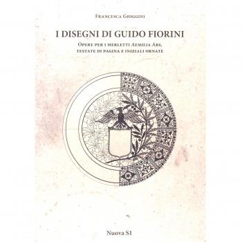 Diseños de Guido Fiorini - Obras para encajes de Aemilia Ars, cabeceras y letras iniciales ornamentadas