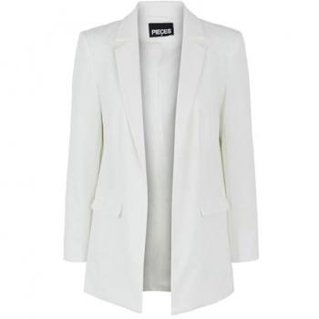 Pieces Bossy Women's Blazer Cloud Dancer 2XL