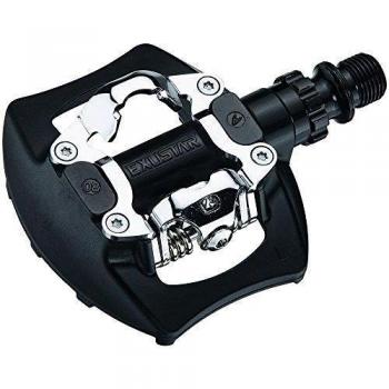 Exustar EPM811 Pedales de MTB, Unisex Adulto, Negro, 95 x 83 mm