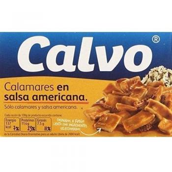 Calvo - Calamares en Salsa Americana - 115 g