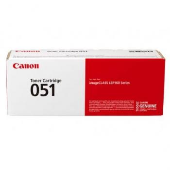 Canon 051 Black Toner Cartridge, 1700 Pages Yield for MF264DW, MF267DW Printers