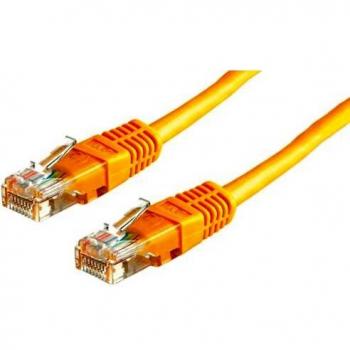 Cable de Red UTP Cat.6 Amarillo 1.5 m - Latiguillo RJ45 Flexible AWG24 CCA