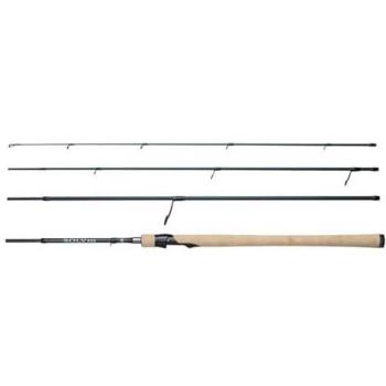 Caña de Spinning Abu Garcia Sölv AG2 273, 2.70m, 10-30g, 4 partes - Caña de viaje para pesca en mar