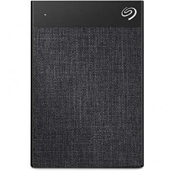 Seagate Backup Plus Ultra Touch, 2 TB, Disco duro externo, HDD, Negro, USB-C, USB 3.0, 1 año de Mylio Create, 4 meses Plan Adobe Creative Cloud Photography y 2 años de servicios Rescue