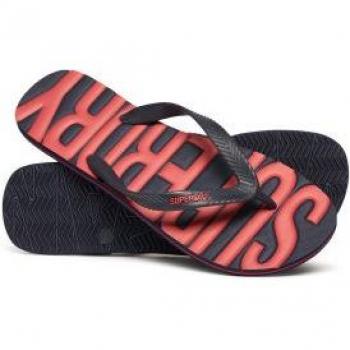 Chanclas Superdry Vintage Logo Azul Vegan para Hombre