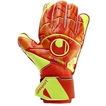 uhlsport Dynamic Impulse Soft Pro Guantes, Juventud Unisex, Naranja, 10.5