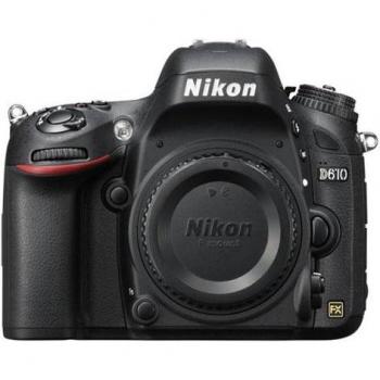 Cámara Digital Réflex Nikon D610 Cuerpo + Tarjeta SD de 64GB + Bolsa + Batería EN-EL15B + Lector de Tarjetas