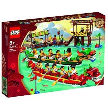 LEGO 80103 Carrera de Barcos Dragón del Festival Asiático