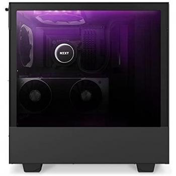 NZXT Black H510 Elite Mid Tower Windowed PC Gaming Case Negro carcasa de ordenador