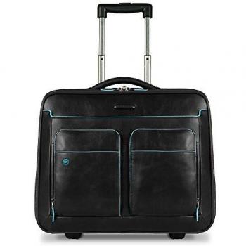 Piquadro  Maletín de piloto, 31 L, Negro