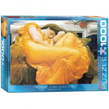 Eurographics 1000-Piece Puzzle - Frederic Leighton's Flaming June