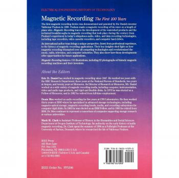 Libro de bolsillo sobre los 100 años de grabación magnética