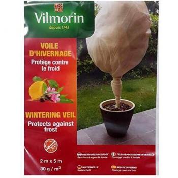 Vilmorin - Manta protectora para el frío para plantas 30 g/m² color blanco