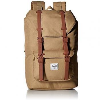 Herschel Mochila unisex para adultos Little America Mid-Volume Kelp/Ssillín, marrón, 17 L