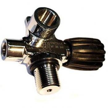 METALSUB Grifo Lateral de bibotella, M25 300 Bar, DX