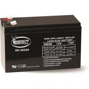 American Hunter DE-30020 12V 7 Amp Hr Rechargeable Battery