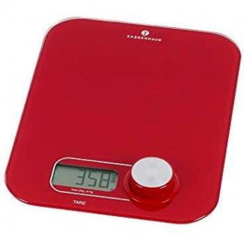 Zassenhaus Eco Energy Báscula Digital, Rojo, Talla única