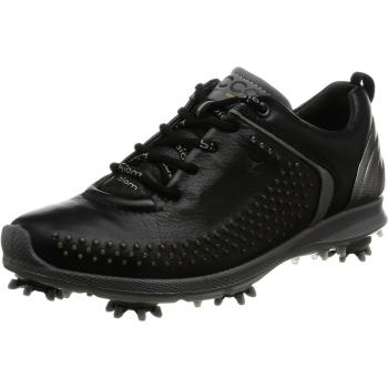 Ecco Biom G2 - Zapatos de golf para mujer, color negro / plata, talla 39