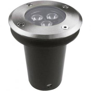 EMPOTRABLE DE SUELO RINGO 3xLED 2,7W NEGRO