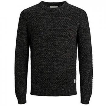 Jack & Jones Jersey de Punto JCOBRANDON Knit Crew Neck LTN para Hombre Hombre Color: Kangaroo Talla: XXL