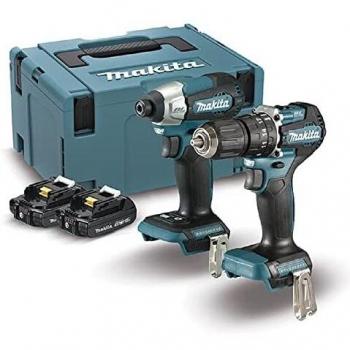 Combo DTD155Z + DHP483Z BL 18V LXT 2Ah 2 bat. MakPac marca Makita